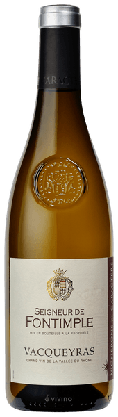 Vignerons de Caractere Seigneur de Fontimple Vacqueyras Blanc