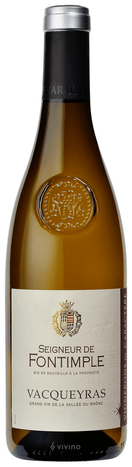 Vignerons de Caractere Seigneur de Fontimple Vacqueyras Blanc