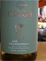 Crios Sustentia Chardonnay Bajo Alcohol