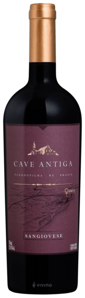 Vinho Cave Antiga Tinto Seco Brasil Sangiovese 2021 750ml