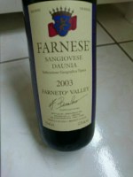 Fantini Sangiovese Farneto Valley Daunia