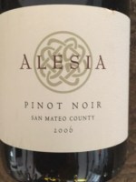 Rhys Vineyards Alesia San Mateo County Pinot Noir