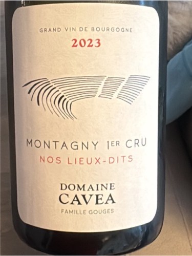 Domaine Henri Gouges Domaine Cavea Nos Lieux-Dits Montagny 1er Cru ...