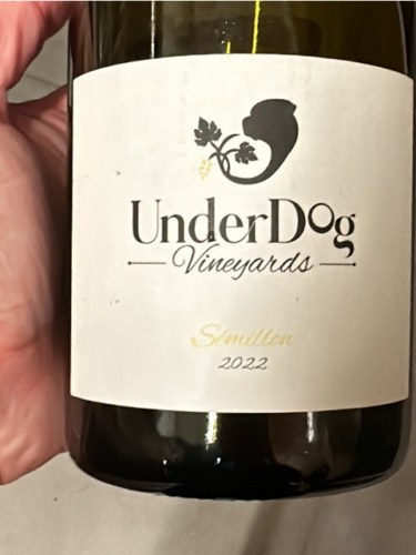 2022 Underdog Vineyards Sémillon | Vivino English