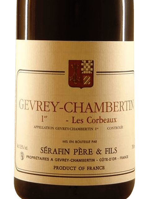 Serafin Père & Fils Gevrey-Chambertin 1er Cru 'Les Corbeaux