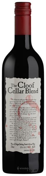 Cloof Cellar Blend | Vivino English