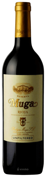 Bodegas Muga Unfiltered Reserva