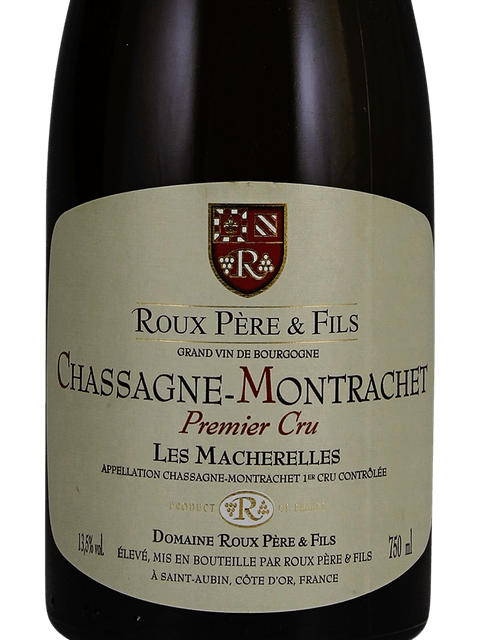 Roux Père & Fils Chassagne-Montrachet Premier Cru Les Macherelles