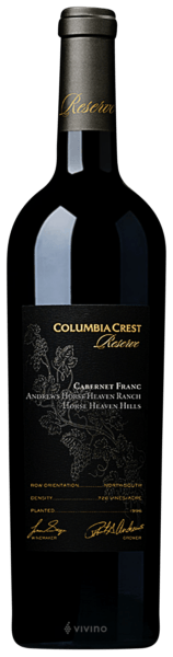 Columbia Crest Andrews Horse Heaven Ranch Reserve Cabernet Franc