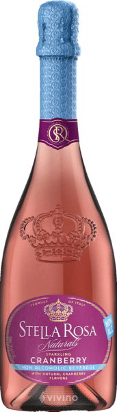 Stella Rosa Naturals Sparkling Cranberry Non-Alcoholic