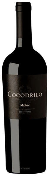 Vinho Viña Cobos Tinto Seco Argentina Cocodrilo Malbec 2021 750ml