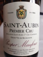 Prosper Maufoux Saint-Aubin Premier Cru