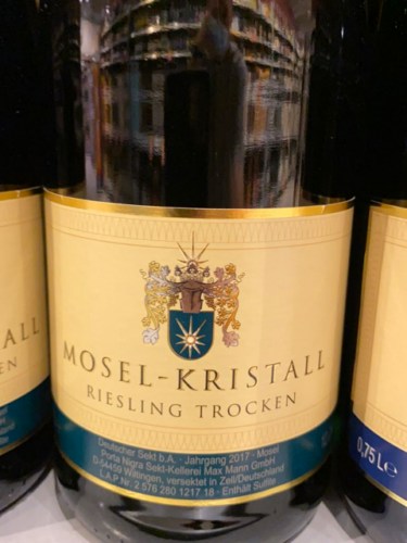 Porta Nigra Kellerei Max Mann Mosel Kristall Riesling Halbtrocken ...