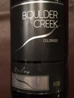 Boulder Creek Riesling