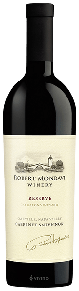 Robert Mondavi Winery To Kalon Vineyard Reserve Cabernet Sauvignon