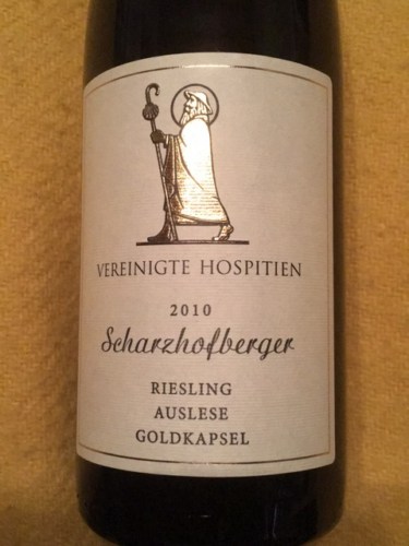 2015 Vereinigte Hospitien Scharzhofberger Riesling Auslese