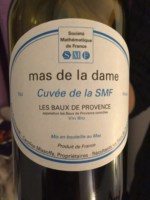 Mas de la Dame Cuvée de la SMF Les Baux de Provence