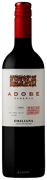 Emiliana Adobe Syrah (Reserva)