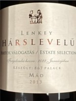 Lenkey Pinceszet Tokaji Birtok Hárslevelű