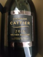 Cattier Meunier Millésimé Champagne Premier Cru