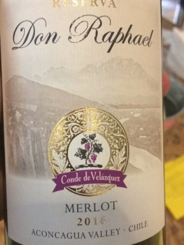 Conde de Velázquez Don Raphael Reserva Merlot | Vivino Australia
