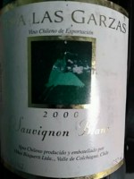 Bisquertt Family Vineyards Viña las Garzas Sauvignon Blanc