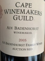Badenhorst Cape Winemakers Guild Auction Red
