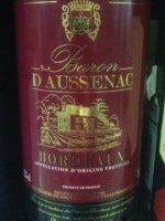Les Celliers de Haute Croix Baron d'Aussenac Bordeaux