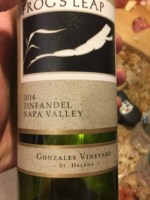 Frog's Leap Gonzales Vineyard Zinfandel