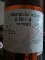 Cricova Cabernet Sauvignon - Merlot Sec Roz