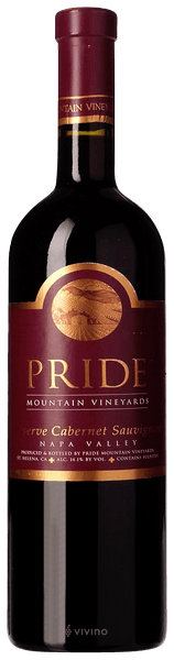 Pride Mountain Vineyards Reserve Cabernet Sauvignon