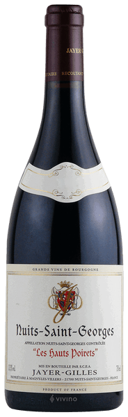 Jayer Gilles Nuits-Saint-Georges 'Les Hauts Poirets' |Vivino 中文