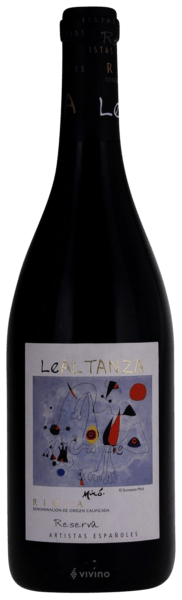 Altanza Rioja Reserva Artistas Españoles Miró Lealtanza