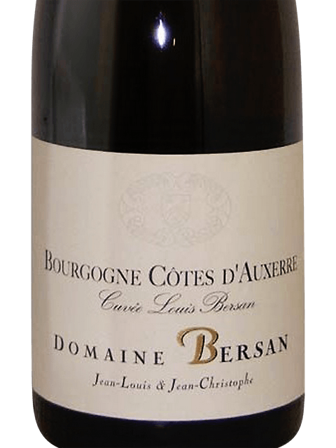 Domaine Bersan Cuvée Louis Bersan Bourgogne Côtes d'Auxerre