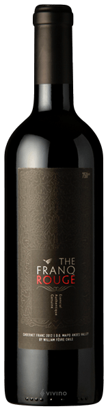 Vinho Domaine Fèvre Tinto Seco Chile The Franq Rouge Cabernet Franc 2021 750ml