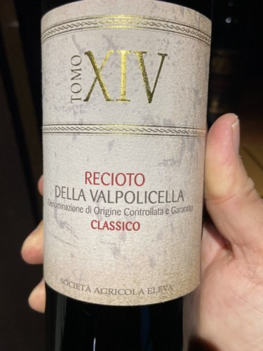 Eleva Tomo XIV Recioto della Valpolicella Classico | Vivino US