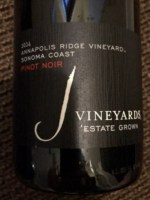 J Vineyards Annapolis Ridge Vineyard Pinot Noir
