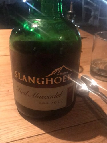 Slanghoek Red Muscadel | Vivino English