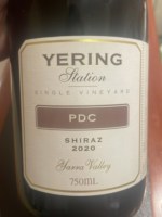 Yering Station Single Vineyard PDC Shiraz