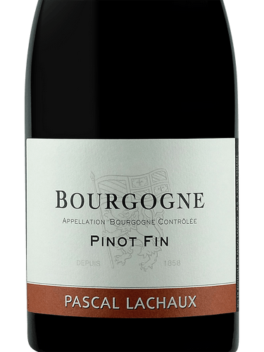 ワイン Borgogne Pinot fin 2005 Pascal Lachaux Pascal Lachaux Bourgogne Pinot Fin | Vivino Dansk