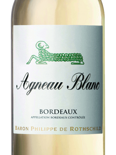Étiquette De Vin Bordeaux - Baron Philippe De Rothschild - Agneau Rosé - Non Millésimé