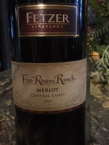 Fetzer Five Rivers Ranch Merlot | Vivino English