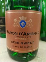 Baron d'Arignac Blanc de Blancs Semi Sweet