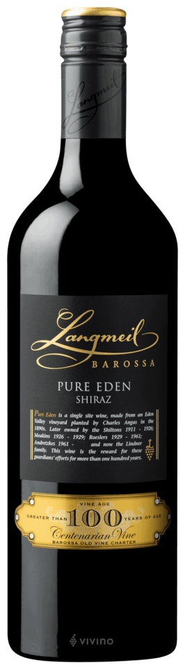 Langmeil Pure Eden Shiraz | Vivino Singapura