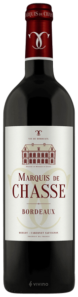 Marquis de Chasse Bordeaux Rouge | Vivino English