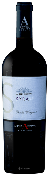 Alpha Estate (Κτήμα Αλφα) Syrah Turtles Vineyard
