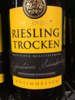 Dr. Zenzen Heppenheimer Schneckenberg Riesling Trocken