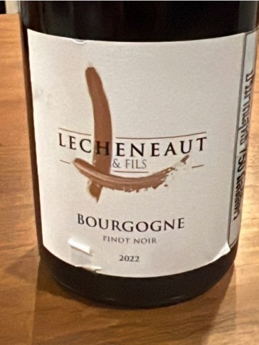 Domaine Lecheneaut Bourgogne Pinot Noir | Vivino English