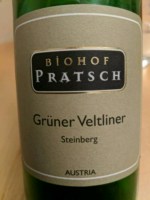 Pratsch Steinberg Grüner Veltliner