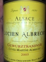 Lucien Albrecht Cuvée Martine Albrecht Gewürztraminer